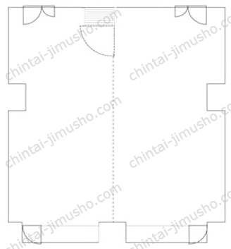 アクロスビルの間取図