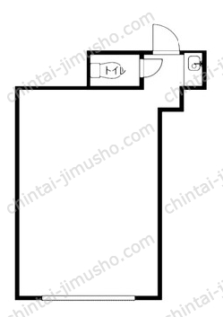 きりんやビル1階の間取図
