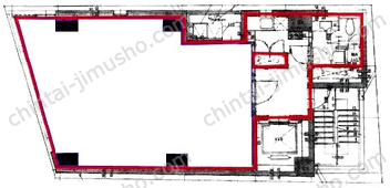 ACN秋葉原ビル2階の間取図