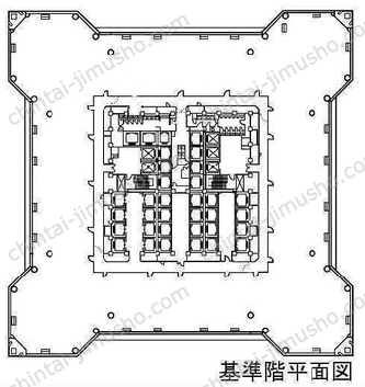 横浜ランドマークタワーの間取図