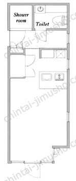 ESCENARIO OMOTESANDO／エスセリーナオ表参道2階の間取図