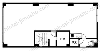 SW東銀座No.16階の間取図