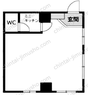 ラグルロ2階の間取図