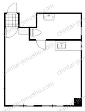 庄司ビル8階の間取図