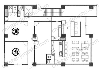 田園第一守谷マンション1階の間取図