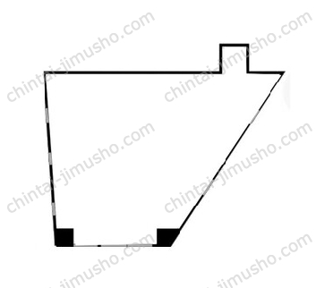 早宮四丁目ビル1階の間取図