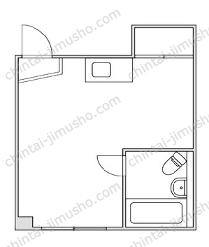メゾンアイリス3階の間取図