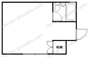 サンライフビル3階の間取図