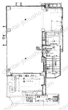 KAYAビル8階の間取図