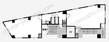 The House Minowa2階の間取図