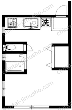 ハイツ押上3階の間取図