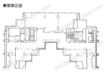 大森ベルポートC館3階の間取図
