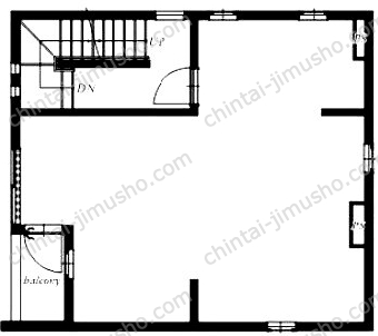 MAISON SA XIX2階の間取図