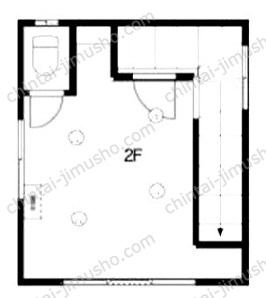 伊澤ビル2階の間取図