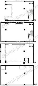 麻布台ハウス一棟の間取図