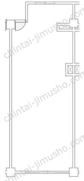 ライオンズマンション福生1階の間取図