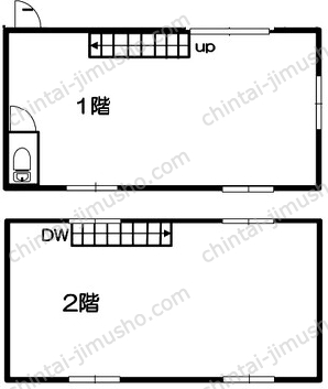 （仮称）枝川2丁目貸倉庫一棟の間取図