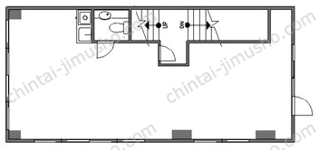 TERRACE2階の間取図