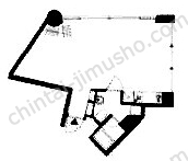 GROVE（グローブ）2階の間取図