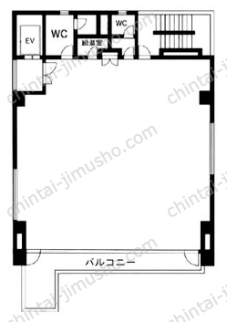 林三番町ビル5階の間取図