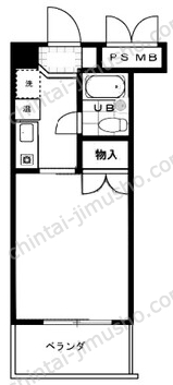 目白コンコルド3階の間取図