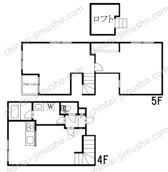 Plaisant武蔵小山（プレサントムサシコヤマ）一括の間取図