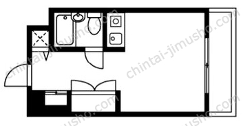 コンフォーレ2階の間取図