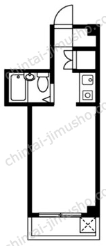 カーサフジイ4階の間取図
