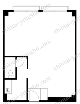 アパルトマンイトウ2階の間取図