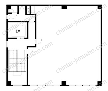 薫風ビル4階の間取図