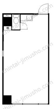 メゾンHAYASHI3階の間取図