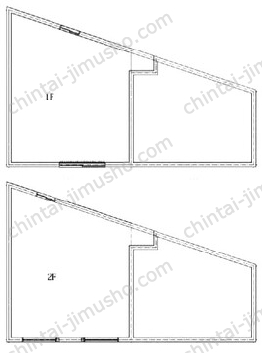 奥三光ハイツ一括の間取図