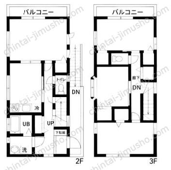 江戸川3丁目戸建一括の間取図
