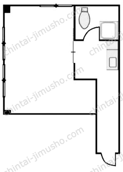 ヴィラアキモトの間取図