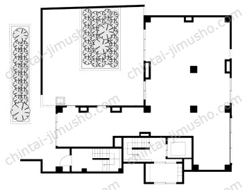 Riverside Hills Hikawadai1階の間取図
