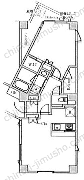 AREAM3階の間取図