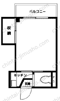 ソリューション門前仲町の間取図