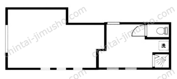 ルミナーレ新小岩1階の間取図