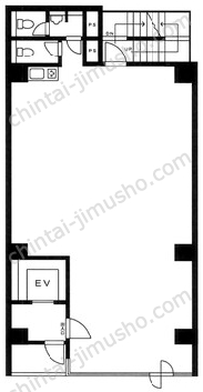 T・CSビルの間取図