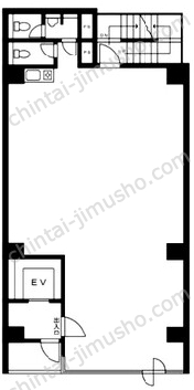 T・CSビルの間取図