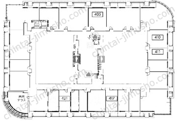 麻布台ヒルズ　レジデンスB（S-Office）の間取図