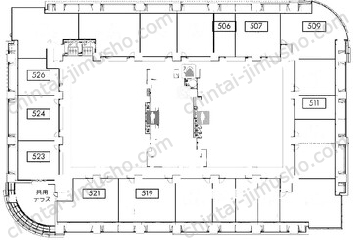 麻布台ヒルズ　レジデンスB（S-Office）の間取図