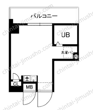 サエラ目白ビル3階の間取図