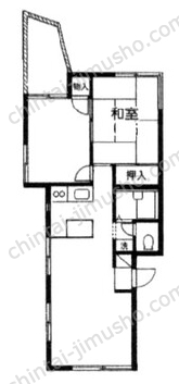 アミカブルメグロ1階の間取図