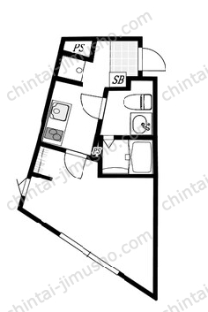 クレストパレス中野2階の間取図