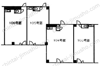 クレオ21の間取図