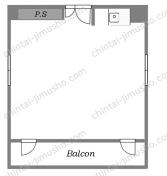 住吉24ビルの間取図