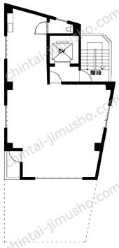 ForYou三田ビル4階の間取図