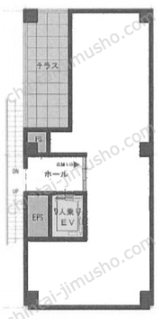 （仮称）港区南⻘⼭5丁⽬PJ2階の間取図