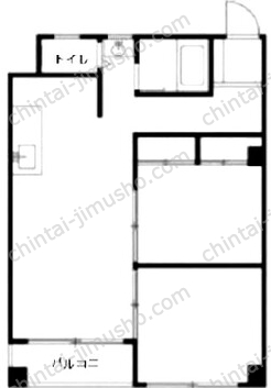升本マンションの間取図